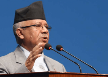 सरकार र नेकपा (ने.क.पा.) हल्लाएको माधव नेपालको भाषण