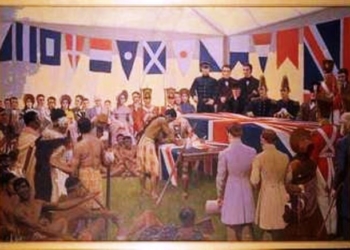 संयुक्त राज्य अमेरिका र चीनका बीचको पहिलो शसस्त्र मुठभेट