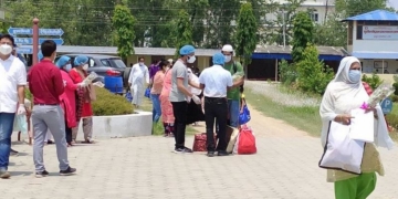 कोरोनालाई पराजित गरी बाँकेका २१ जना घर फर्किए