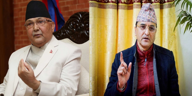 Prime minister KP Sharma Oli PHOTO:KIRAN PANDAY
