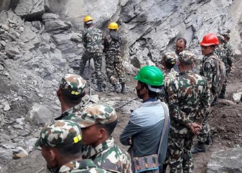 छाङरु र तिङ्कर जाेडने ४६० मिटर गाेरेटाे बन्याे, भदौभित्रै पूरा हुने