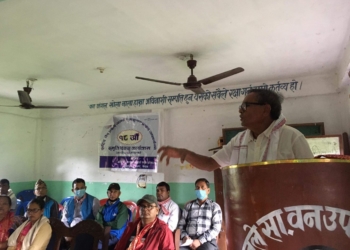 गल्तीहरुको थाँती लाग्दै गए उज्यालाेले बाटो खाेज्छ: नेता कार्की
