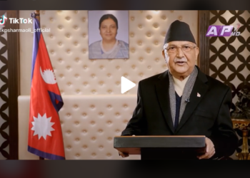 प्रधानमन्त्री ओलीले पनि खोले टिकटकमा खाता
