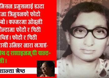 स्नेहलताभित्रको ‘क्रान्ति फूल’