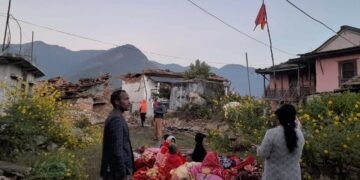 जाजरकोट भूकम्पः उद्धार र राहतको काम हुँदै